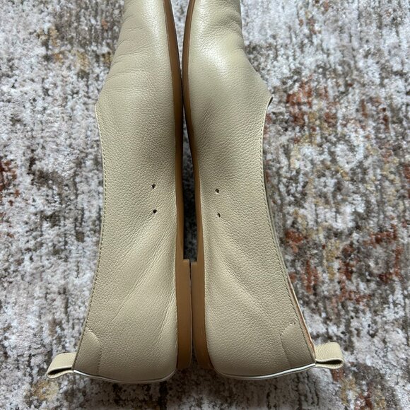 Everlane The Day Glove Flats Leather in Cream size 7.5 - Picture 2 of 9